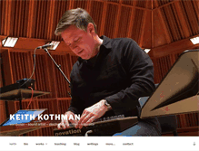 Tablet Screenshot of keithkothman.com